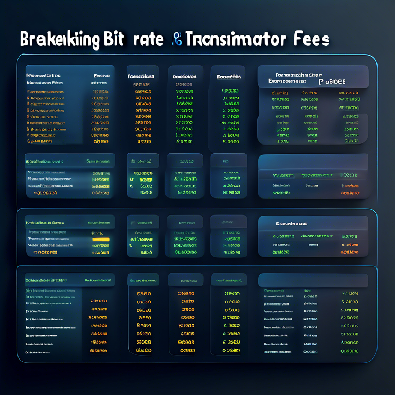 Bit Rate and Transaction Fees Estimator: A Comprehensive Guide